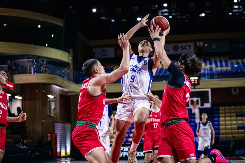 开云体育-U16男篮亚洲杯淘汰赛：中国台北力克黎巴嫩，晋级八强